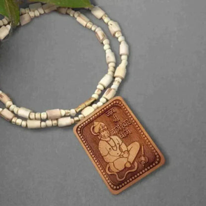 🌿 Natural Tulsi Kanthi Mala with 🕉️ Hanuman Ji Pendant 🔥 BUY 1 GET 1 FREE – Divine Protection & Style in One! 🙏✨